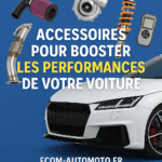 5 Accessoires pour booster les performances de votre voiture