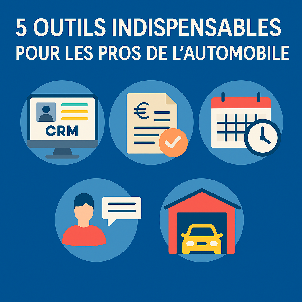 Travailler dans l’automobile à l’ère du numérique 5 outils indispensables pour les pros du secteur