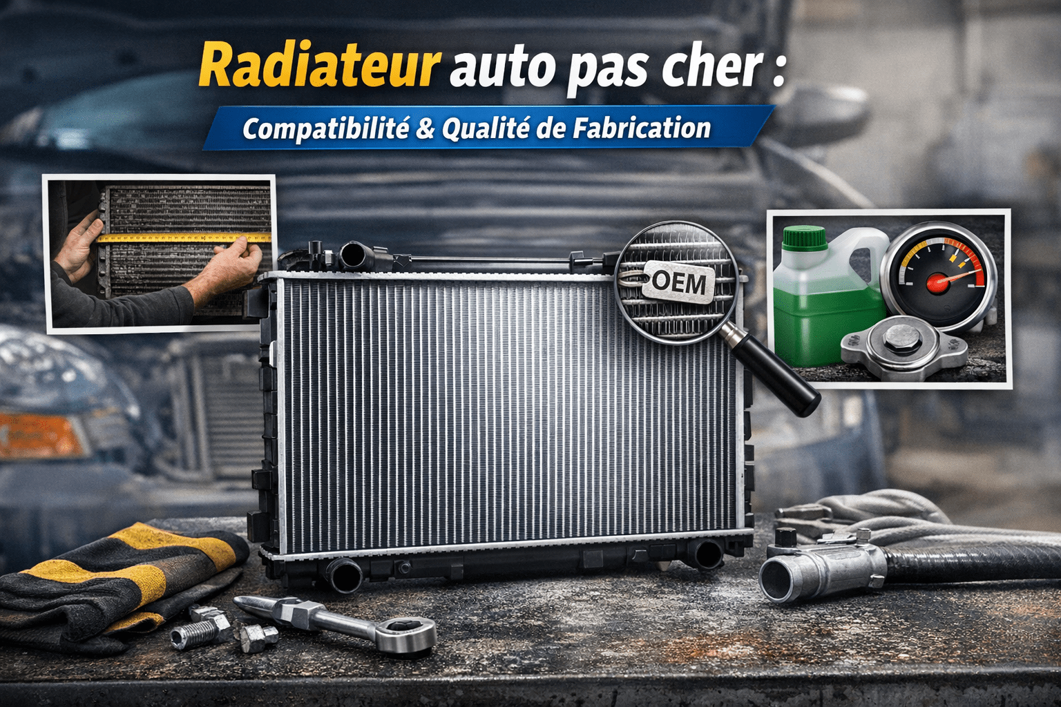 Radiateur auto pas cher : guide complet pour compatibilité et qualité